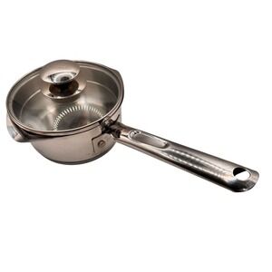 WearEver 1 QT saucepan pot stainless steel w/ glass drainer lid